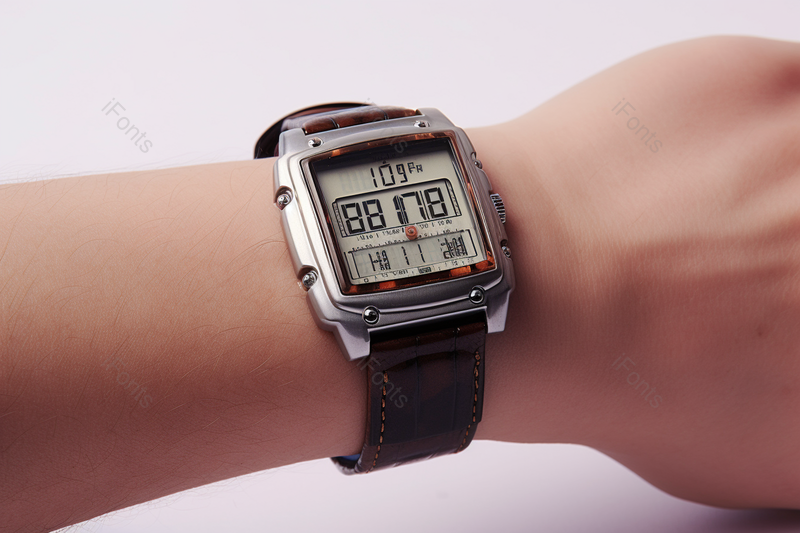 电商白底手臂手部电子表特写时间现代设备机器,高清,摄影图,摄影图片,图片大全,摄影图免费下载